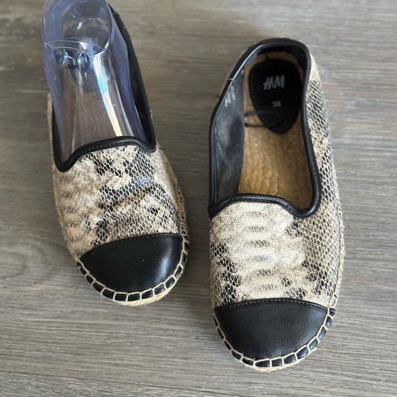 H & M Espadrilles Snakeskin - Picture 5 of 5